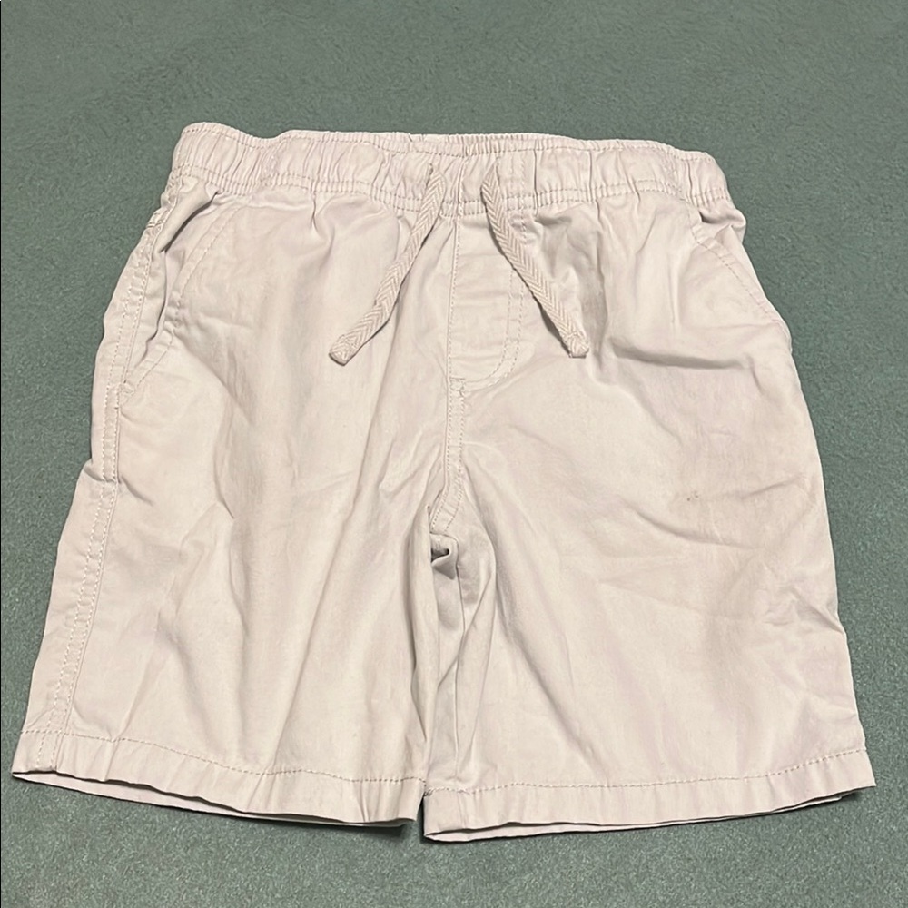 Wonder Nation Cream Flat Front Shorts